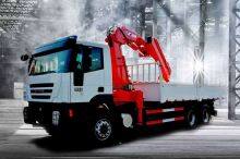 XCMG mounted crane 12ton knuckle boom crane dump truck with crane SQ12ZK3Q price